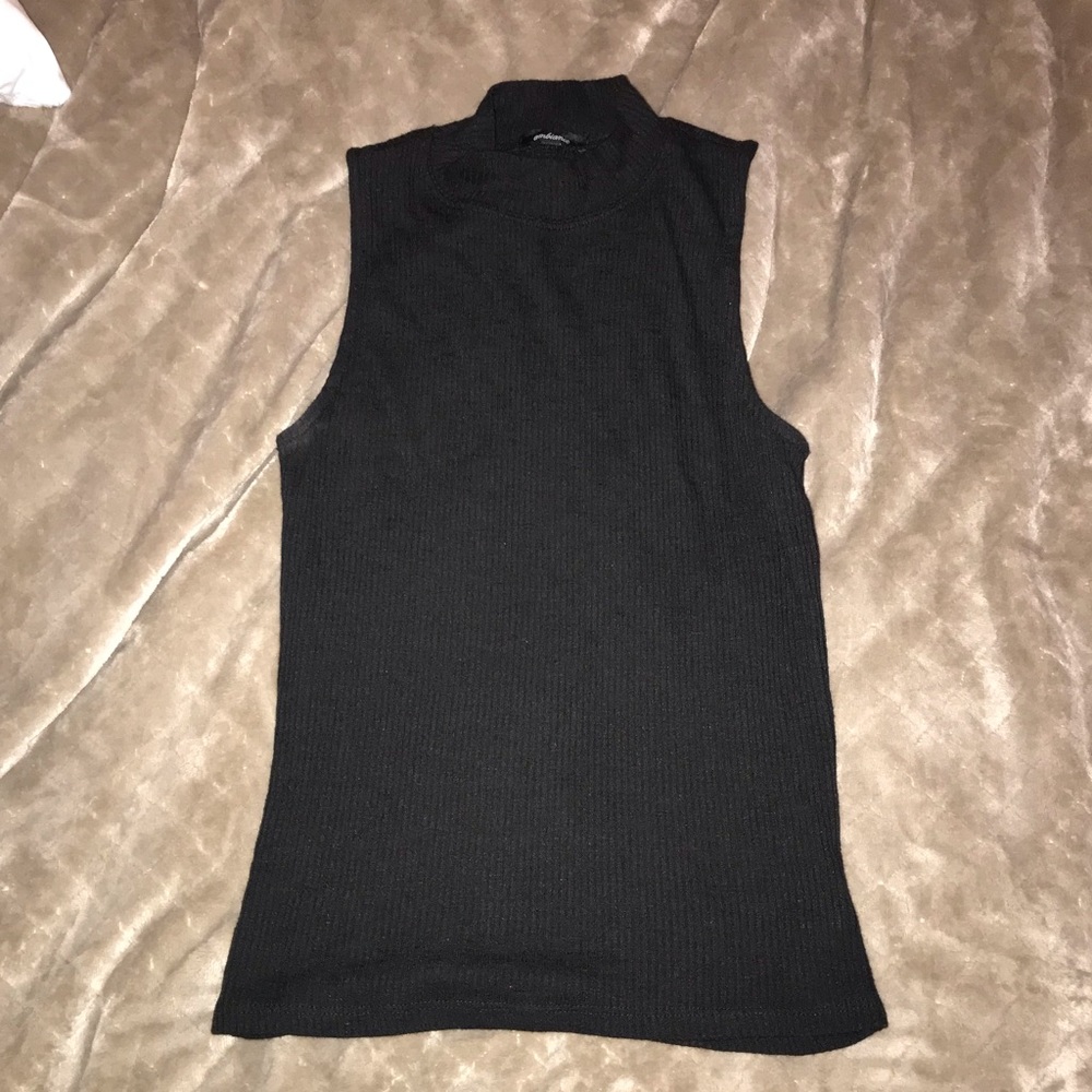 Mock Neck Tank Top